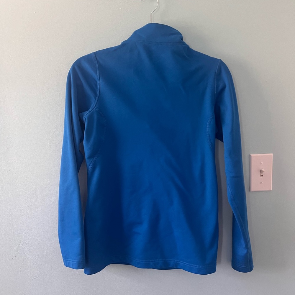 Nike Blue DRY-FIT Quarter-Zip Pullover - Picture 2 of 4